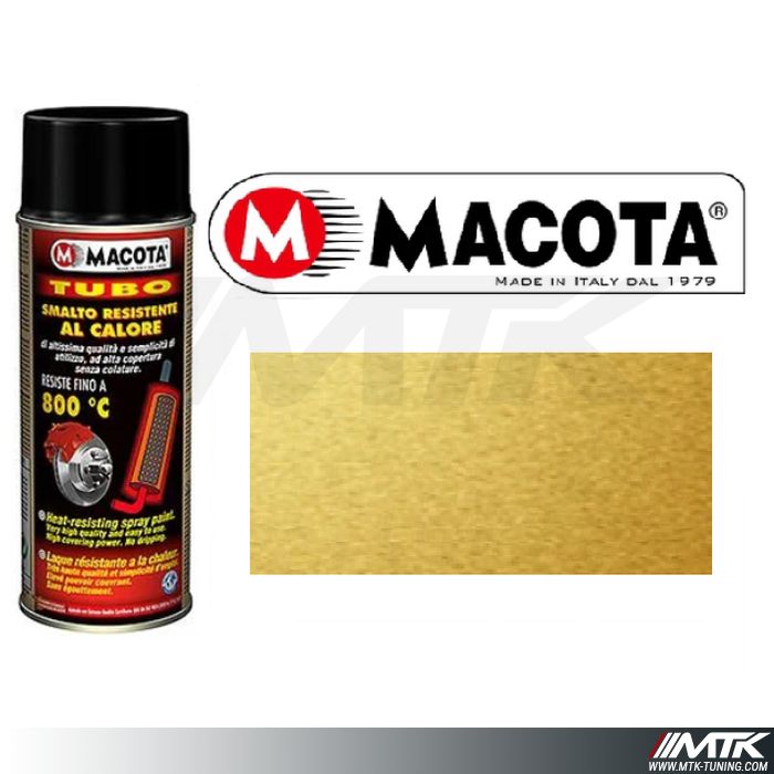 Peinture haute température Or Macota